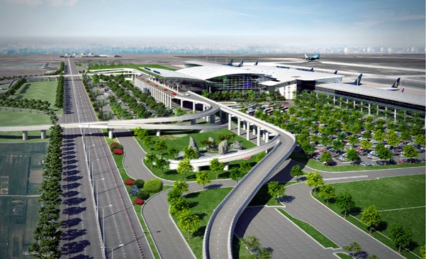 Nhà ga T2 sân bay Nội Bài và Sân bay Tân Sơn Nhất